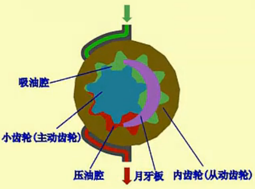 內(nèi)嚙合齒輪泵基本機構(gòu)圖.png